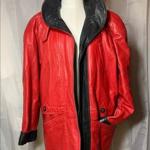 Vintage 80’s leather jacket